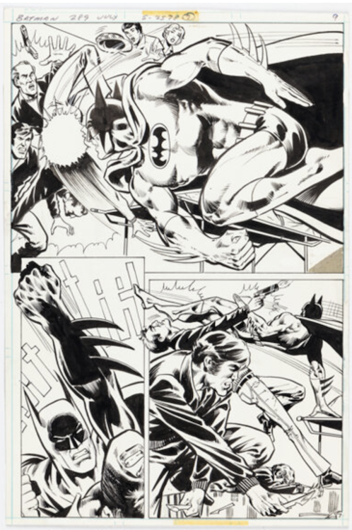 Batman #289 Page 7 by Mike Grell sold for $3,120. Click here to get your original art appraised.