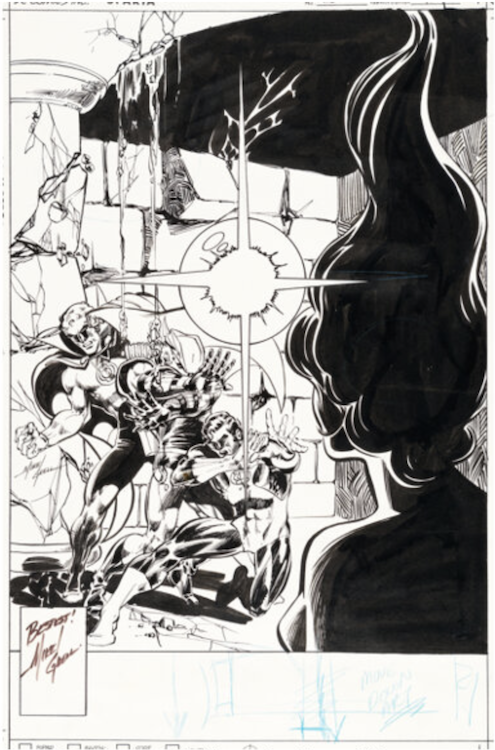 Green Lantern #112 Cover Art by Mike Grell sold for $18,600. Click here to get your original art appraised.