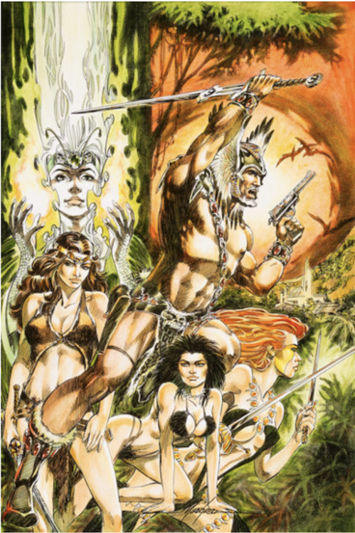 Warlord #10 Cover Art by Mike Grell sold for $3,360. Click here to get your original art appraised.
