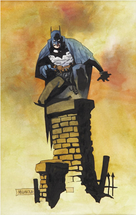 Batman Illustration by Mike Mignola sold for $6,275. Click here to get your original art appraised.