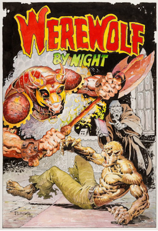 Werewolf By Night #3 Cover Art Recreation by Mike Ploog sold for $2,400. Click here to get your original art appraised.