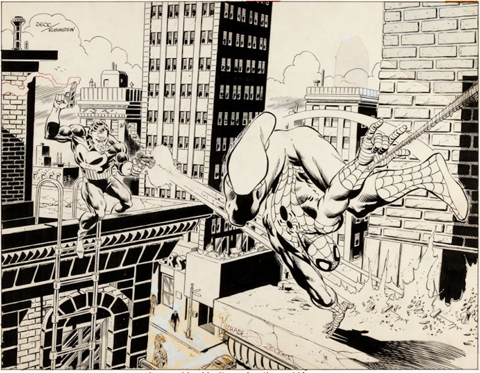 Amazing Spider-Man #5 Wraparound Cover Art by Mike Zeck sold for $31,070. Click here to get your original art appraised.