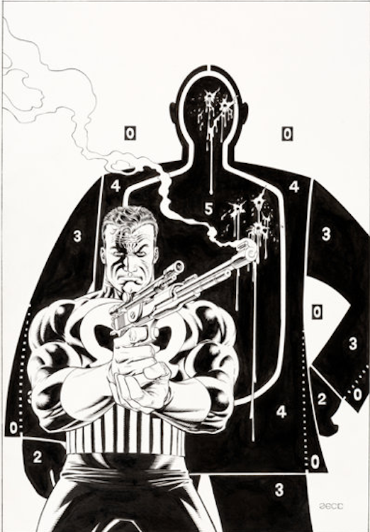The Punisher #3 Cover Art by Mike Zeck sold for $4,080. Click here to get your original art appraised.