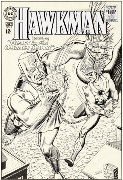 Hawkman #8 Cover Art by Murphy Anderson sold for $34,655. Click here to get your original art appraised.