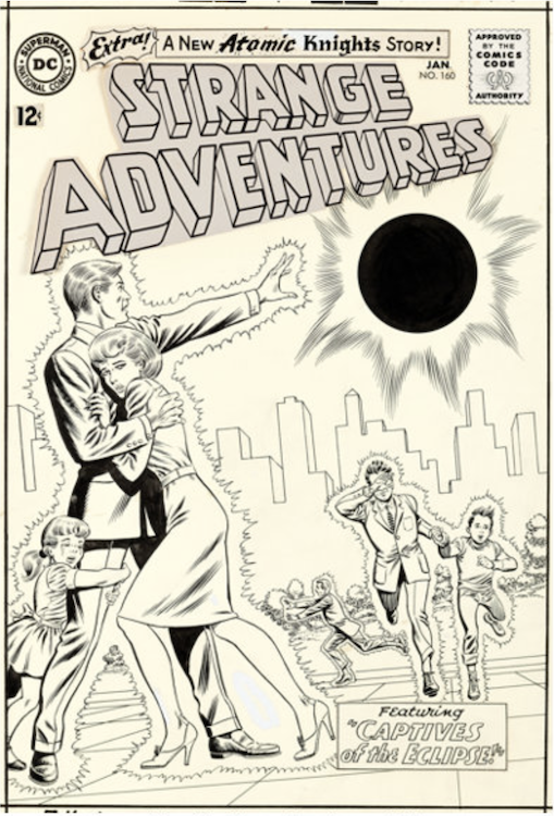 Strange Adventures #160 Cover Art by Murphy Anderson sold for $14,400. Click here to get your original art appraised.