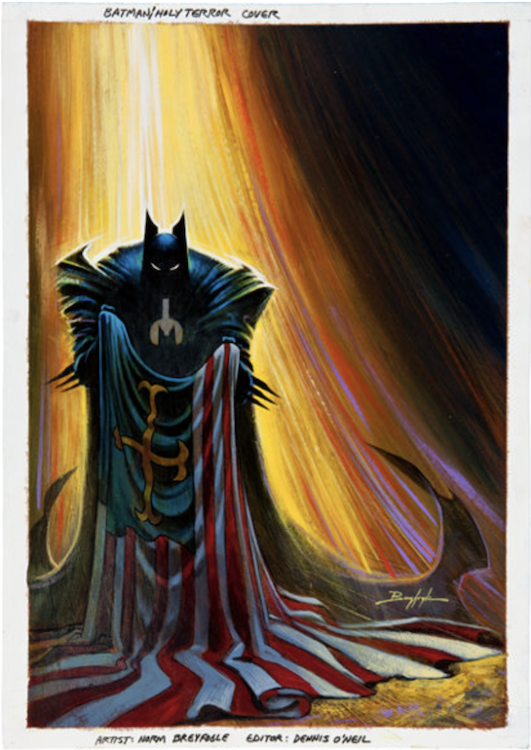 Batman: Holy Terror Cover Art by Norm Breyfogle sold for $2,870. Click here to get your original art appraised.
