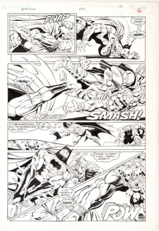 Detective Comics #602 Page 12 by Norm Breyfogle sold for $900. Click here to get your original art appraised.