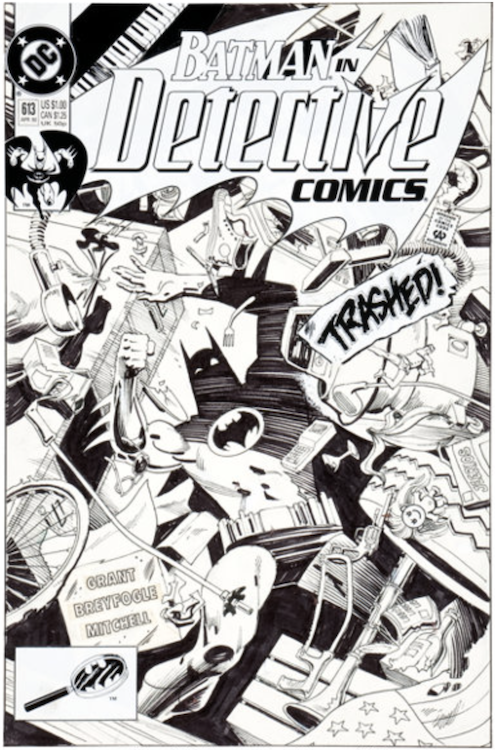 Detective Comics #613 Cover Art by Norm Breyfogle sold for $2,270. Click here to get your original art appraised.