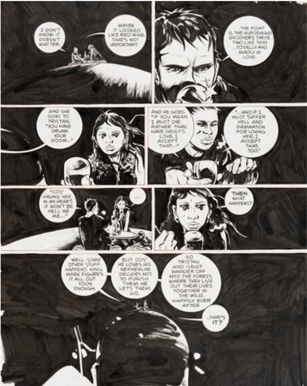100% #3 Page 20 by Paul Pope sold for $2,160. Click here to get your original art appraised.