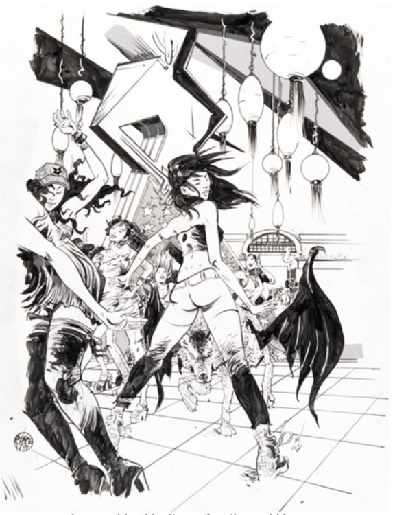 Faithless #2 Cover Art by Paul Pope sold for $3,120. Click here to get your original art appraised.