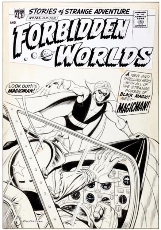 Forbidden Worlds #125 Cover Art by Pete Costanza sold for $3,350. Click here to get your original art appraised.