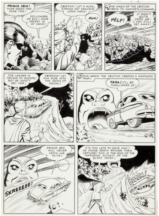 Whiz Comics #124 Page 2 by Pete Costanza sold for $310. Click here to get your original art appraised.