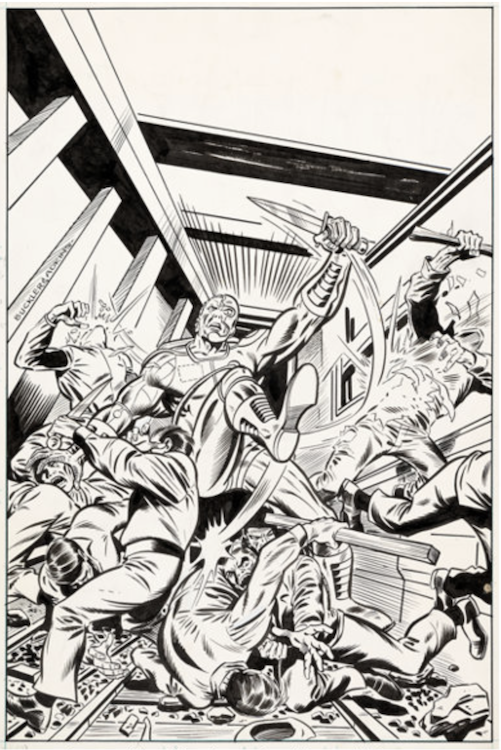 Astonishing Tales #32 Cover Art by Rich Buckler sold for $20,400. Click here to get your original art appraised.