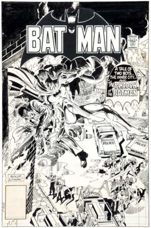 Batman #347 Cover Art by Rich Buckler sold for $5,975. Click here to get your original art appraised.