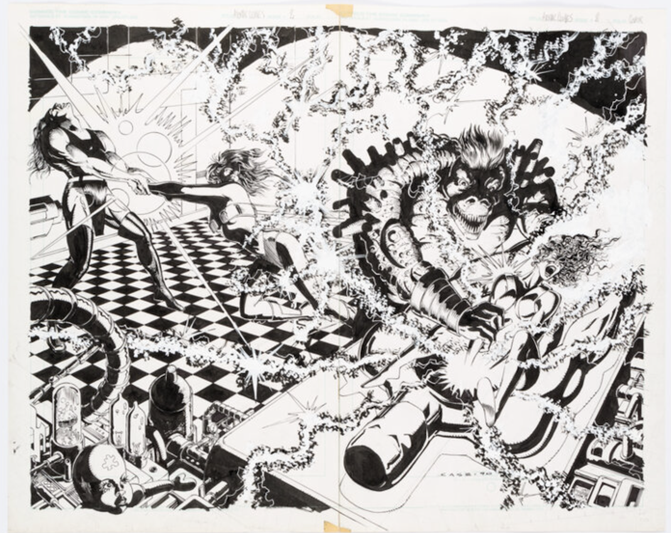 Atomic Clones #2 Unpublished Cover Art by Richard Case sold for $215. Click here to get your original art appraised.
