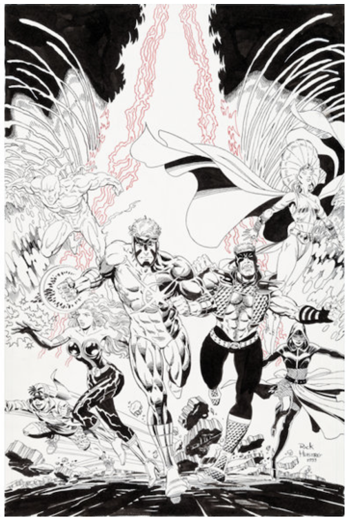 Strangers #1 Cover Art by Rick Hoberg sold for $960. Click here to get your original art appraised.