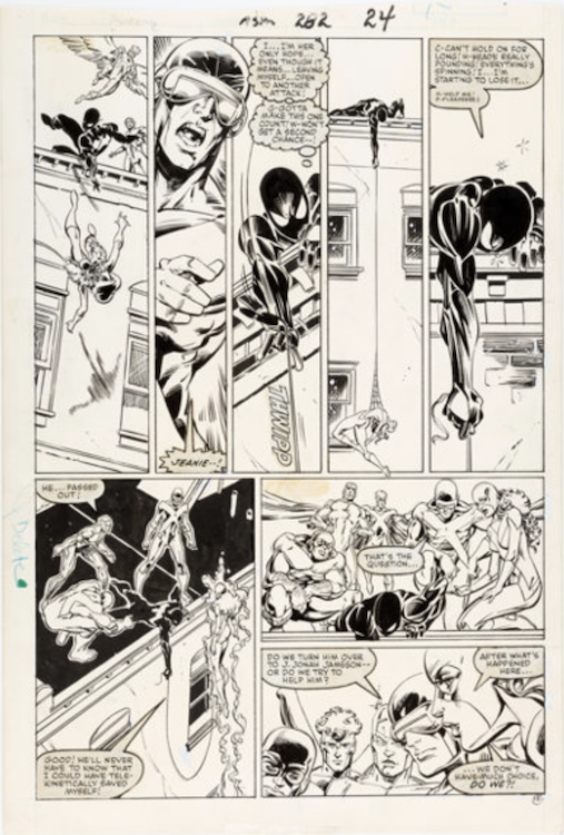 The Amazing Spider-Man #282 Page 18 by Rick Leonardi sold for $1,320. Click here to get your original art appraised.