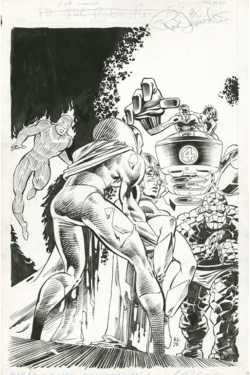 Marvel Fanfare #14 Cover Art by Rick Leonardi sold for $860. Click here to get your original art appraised.
