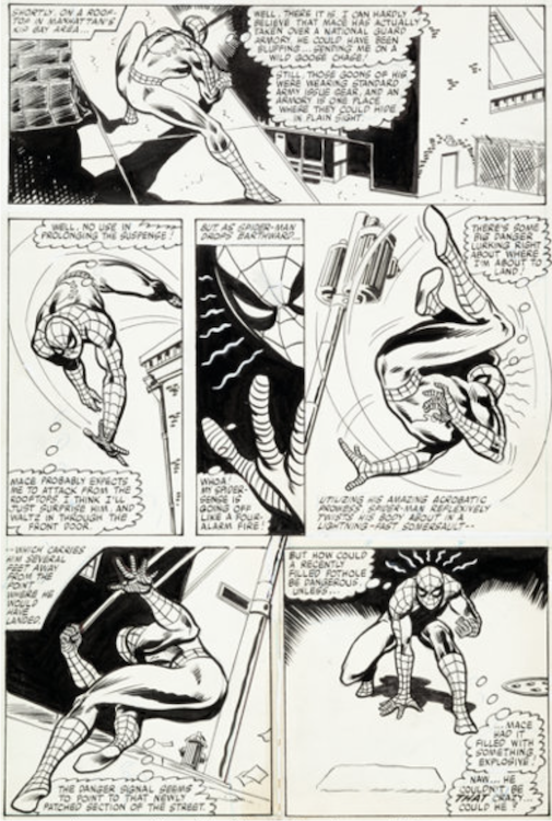 Spectacular Spider-Man #52 Page 15 by Rick Leonardi sold for $930. Click here to get your original art appraised.