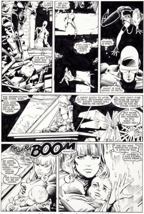 X-Men #201 Page 19 by Rick Leonardi sold for $1,165. Click here to get your original art appraised.