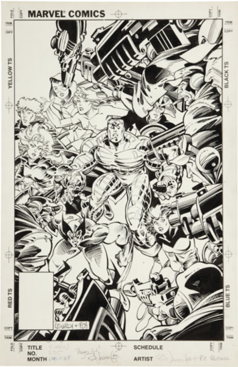 X-Men #235 Cover Art by Rick Leonardi sold for $4,480. Click here to get your original art appraised.