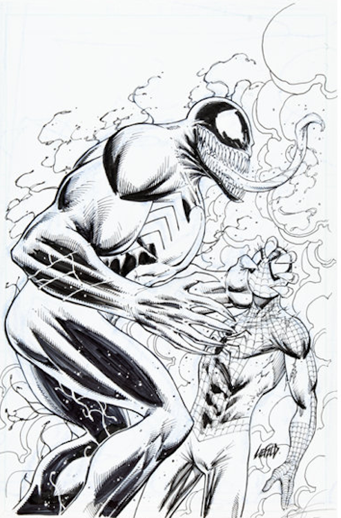 Spectacular Spider-Man #303 Variant Cover Art by Rob Liefeld sold for $2,880. Click here to get your original art appraised.