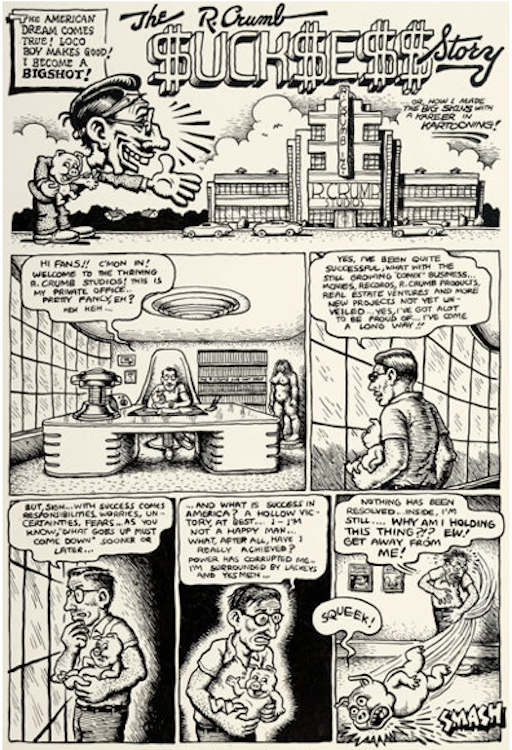 Robert Crumb Art Prices: Underground Comix | Sell My Comic Art