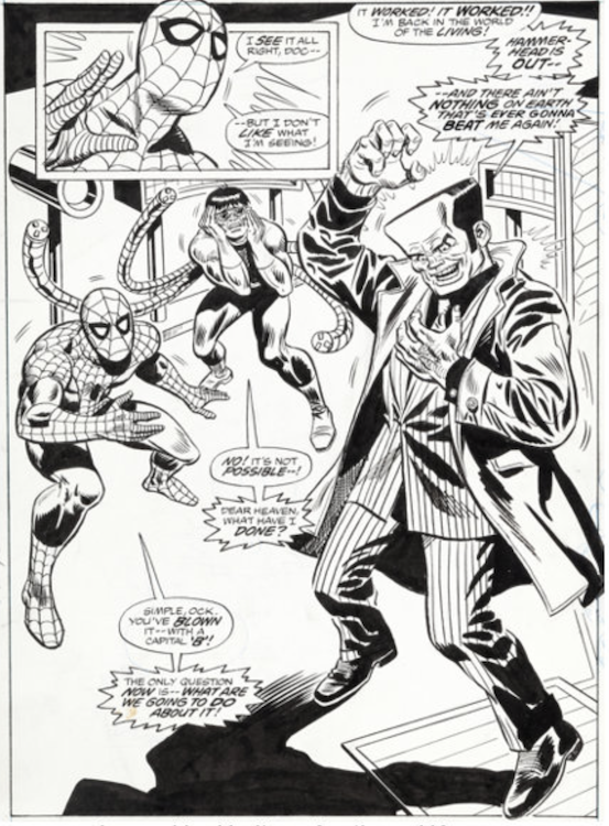 The Amazing Spider-Man #158 Splash Page 17 by Ross Andru sold for $7,770. Click here to get your original art appraised.