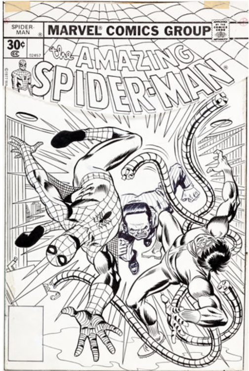 The Amazing Spider-Man #159 Cover Art by Ross Andru sold for $20,315. Click here to get your original art appraised.