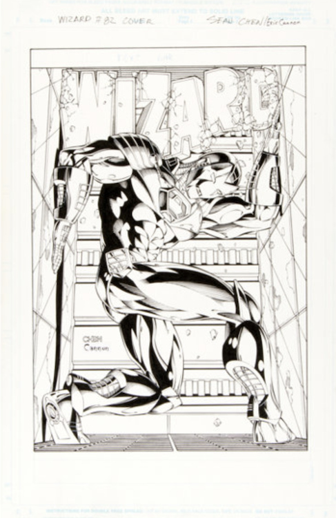 Wizard the Comics Magazine #82 Cover Art by Sean Chen sold for $480. Click here to get your original art appraised.