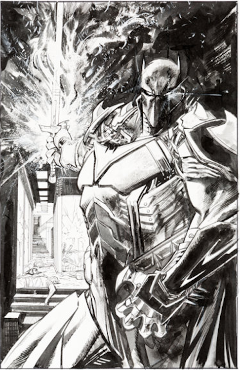 Batman: Curse of the White Knight #5 Page 22 by Sean Murphy sold for $6,600. Click here to get your original art appraised.