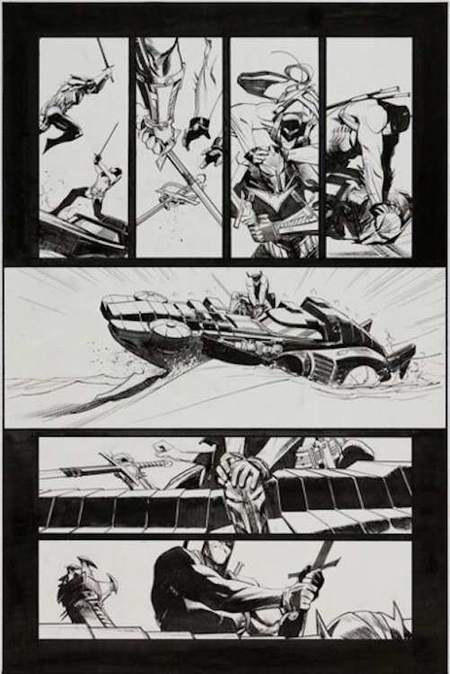 Batman: Curse of the White Knight #8 Page 18 by Sean Murphy sold for $3,250. Click here to get your original art appraised.