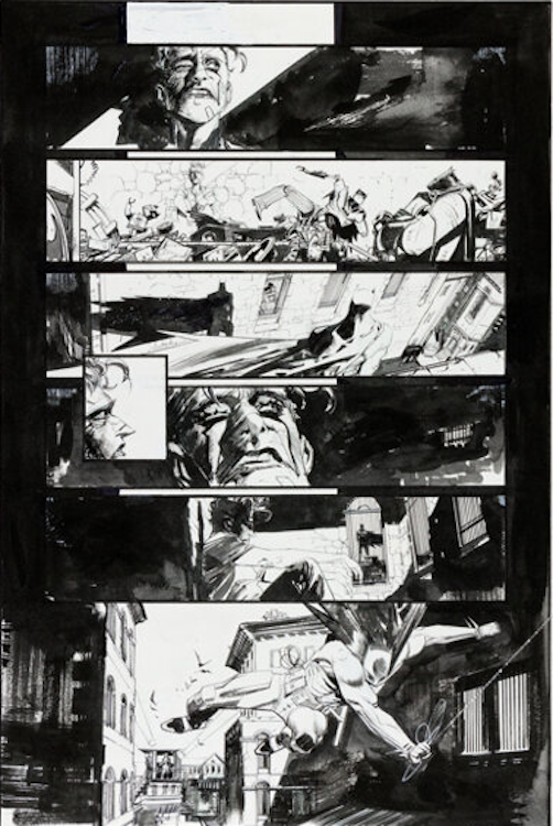 Batman: White Knight #1 Page 19 by Sean Murphy sold for $3,250. Click here to get your original art appraised.