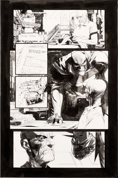 Batman: White Knight #5 Page 20 by Sean Murphy sold for $4,000. Click here to get your original art appraised.