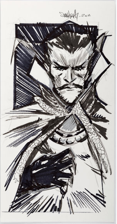 Doctor Strange Sketch by Sean Murphy sold for $110. Click here to get your original art appraised.