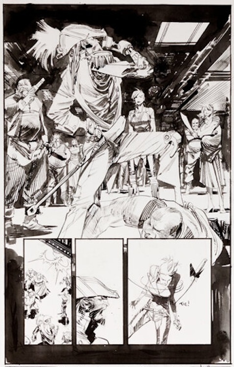 The Wake #8 Page 15 by Sean Murphy sold for $510. Click here to get your original art appraised.