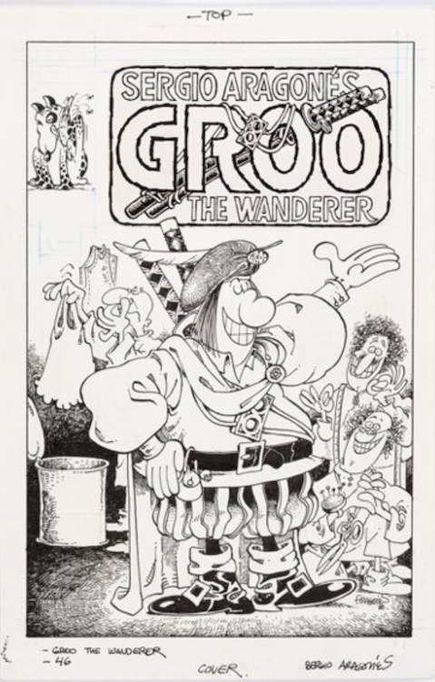 Groo the Wanderer #46 Complete 24-Page Story by Sergio Aragones sold for $15,600. Click here to get your original art appraised.