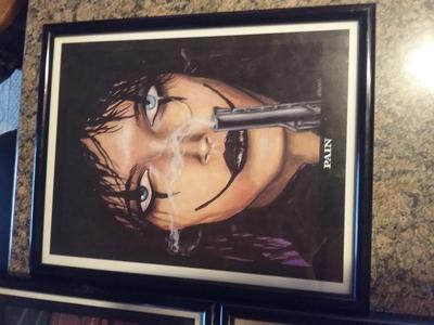 The Crow Portfolio Prints Signed Pain