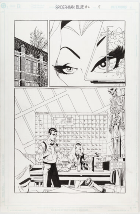 Spider-Man: Blue #2 Page 5 by Tim Sale sold for $5,520. Click here to get your original art appraised.
