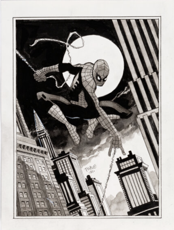 Spider-Man Illustration by Tim Sale sold for $3,120. Click here to get your original art appraised.