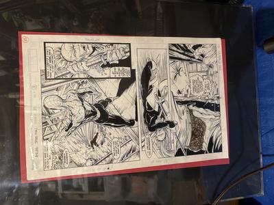 Todd McFarlane art Amazing Spider-Man 319 page 19