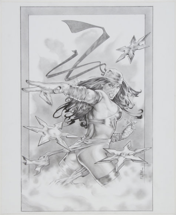 Elektra #32 Cover Art by Tom Fleming sold for $980. Click here to get to get your original art appraised.