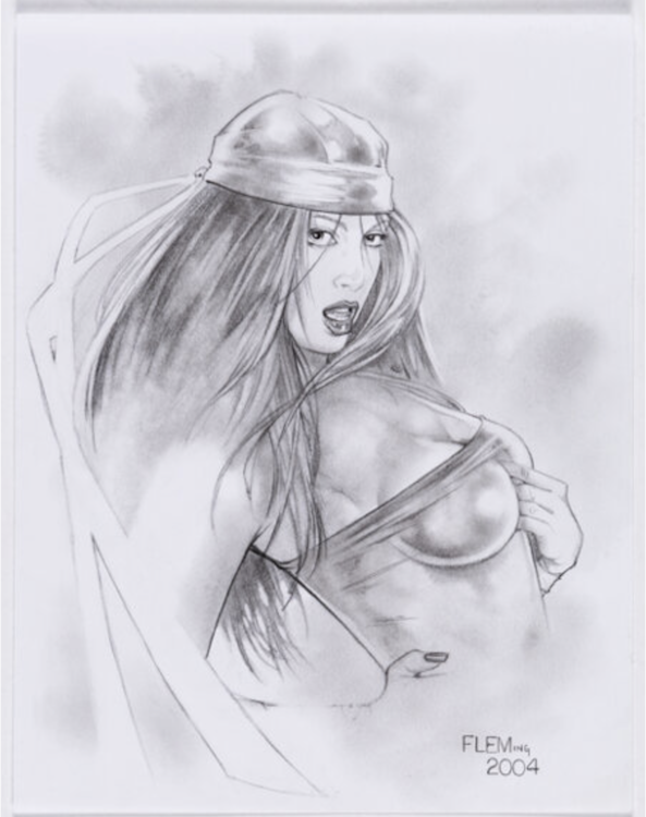 Elektra Specialty Illustration by Tom Fleming sold for $105. Click here to get your original art appraised.