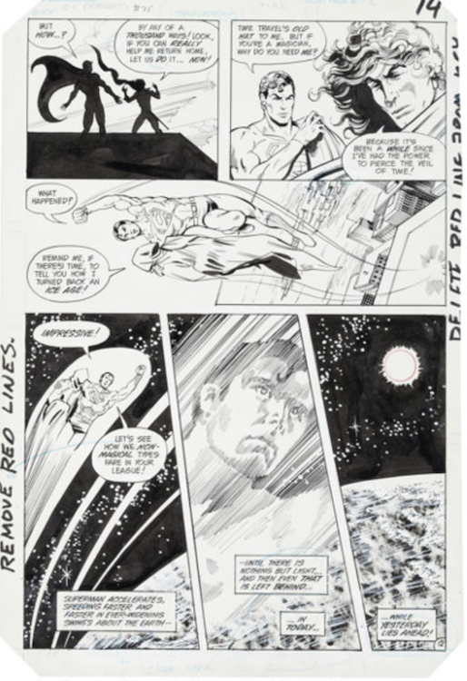 DC Comics Presents #75 Page 12 by Tom Mandrake sold for $275. Click here to get your original art appraised.
