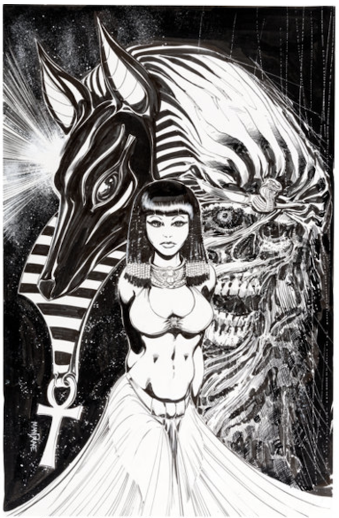 The Mummy: Palimpsest #1 B Variant Cover Art by Tom Mandrake sold for $150. Click here to get your original art appraised.