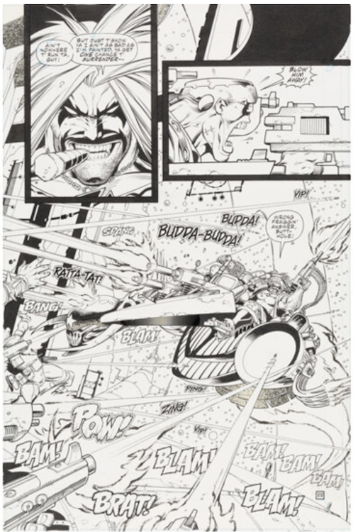 Lobo #0 Page 22 by Val Semeiks sold for $780. Click here to get your original art appraised.