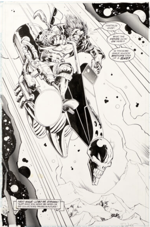 The Demon v3 #11 Splash Page 28 by Val Semeiks sold for $875. Click here to get your original art appraised.