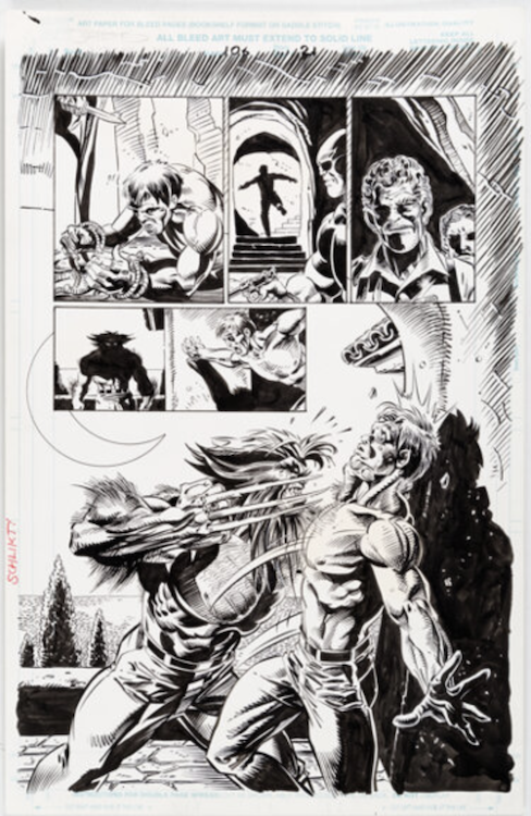 Wolverine #106 Page 21 by Val Semeiks sold for $720. Click here to get your original art appraised.