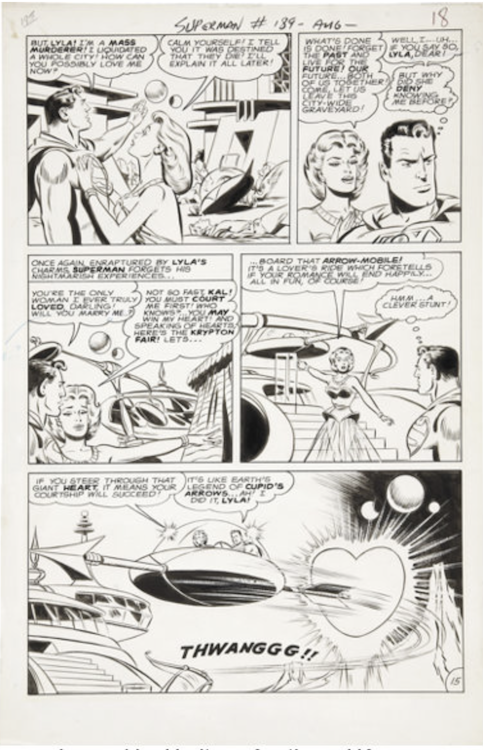 Superman #189 Page 15 by Wayne Boring sold for $2,510. Click here to get your original art appraised.