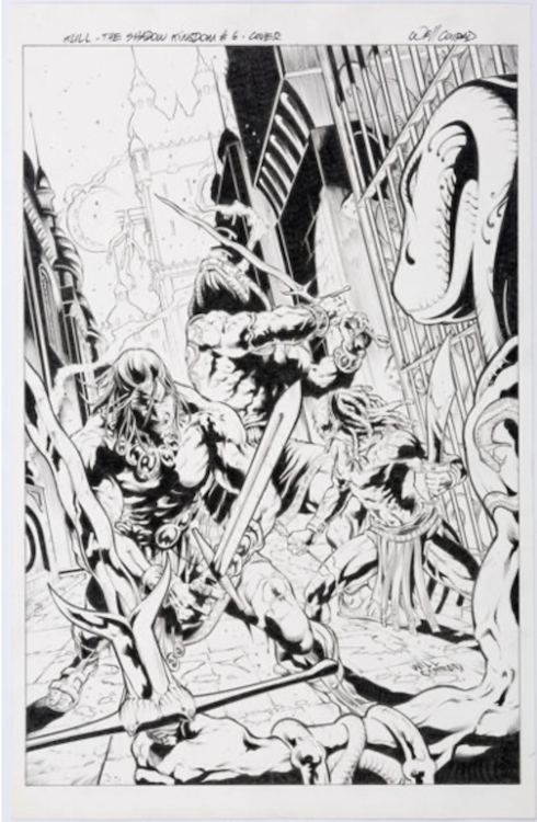 Kill: The Shadow Kingdom #6 Cover Art by Will Conrad sold for $430. Click here to get your original art appraised.
